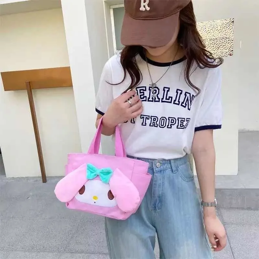 Bolso Sanrio de Lona Forrada