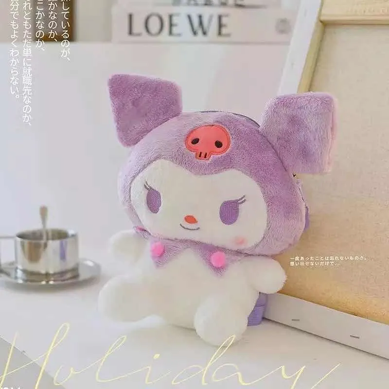 Bolso de Peluche Kuromi