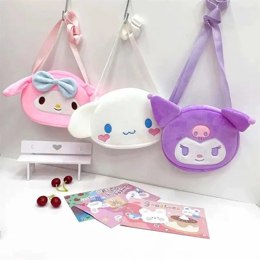 Bolso Cruzado Sanrio (Múltiples Personajes)