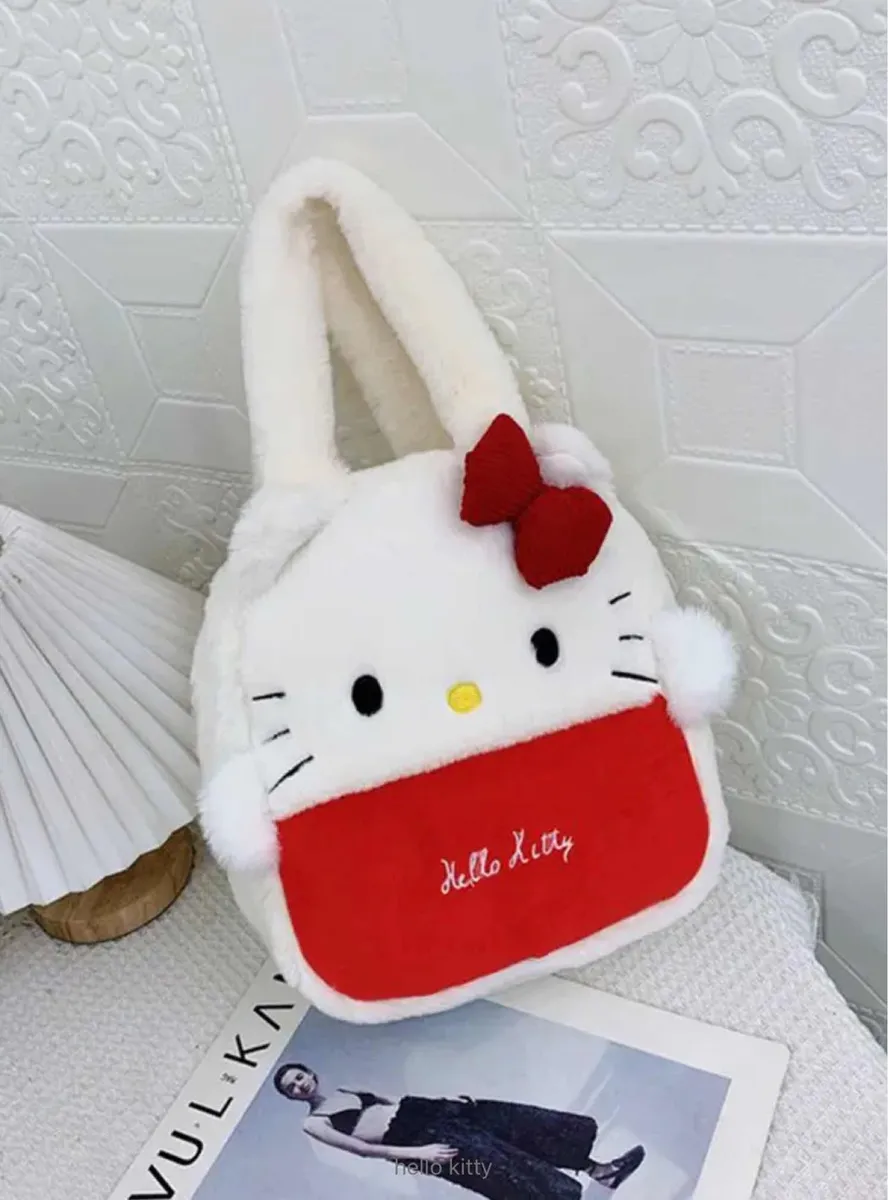 Bolso Cuadrado de Peluche Sanrio
