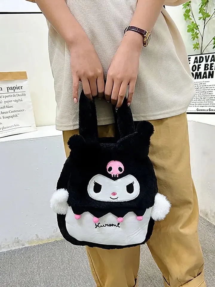 Bolso Cuadrado de Peluche Sanrio