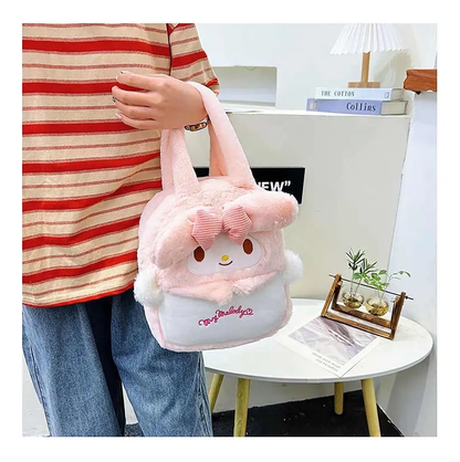 Bolso Cuadrado de Peluche Sanrio