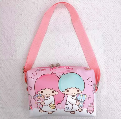 Cartera Bandolera Personajes de Sanrio con Forro