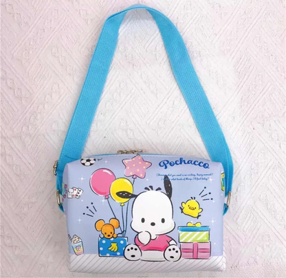 Cartera Bandolera Personajes de Sanrio con Forro