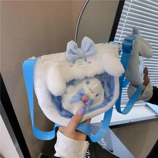 Bolso Bandolera Sanrio + Peluche