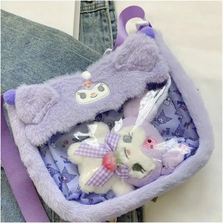 Bolso Bandolera Sanrio + Peluche