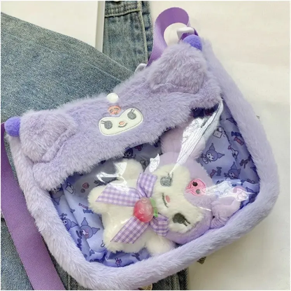 Bolso Bandolera Sanrio + Peluche