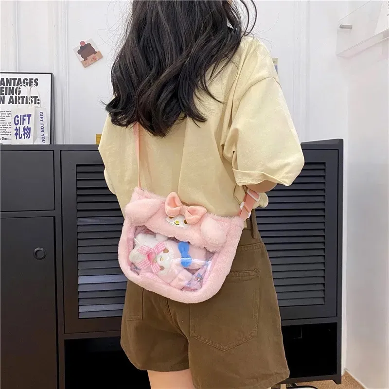 Bolso Bandolera Sanrio + Peluche