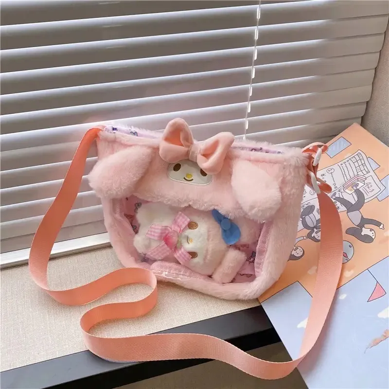 Bolso Bandolera Sanrio + Peluche