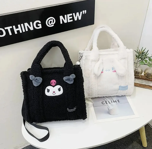 Bolso Cinnamoroll & Kuromi (incluye llavero)