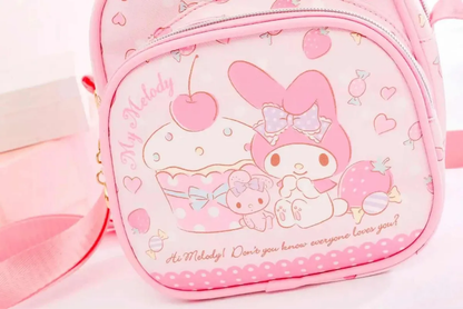 Bolsito Sanrio estilo mochila