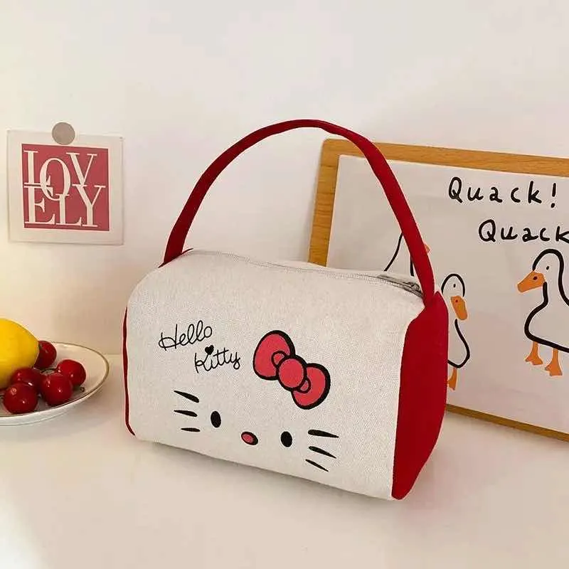 Bolso Lonchera Hello Kitty de Lona