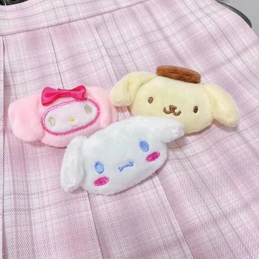 Broche de Peluche Sanrio (Hello Kitty y Amigos)