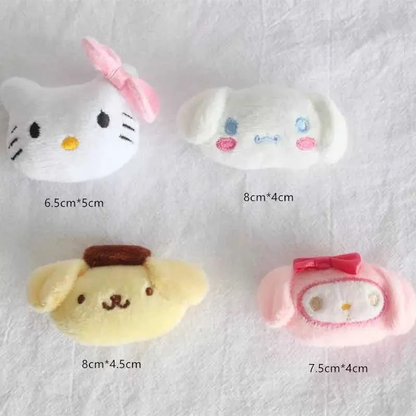 Broche de Peluche Sanrio (Hello Kitty y Amigos)
