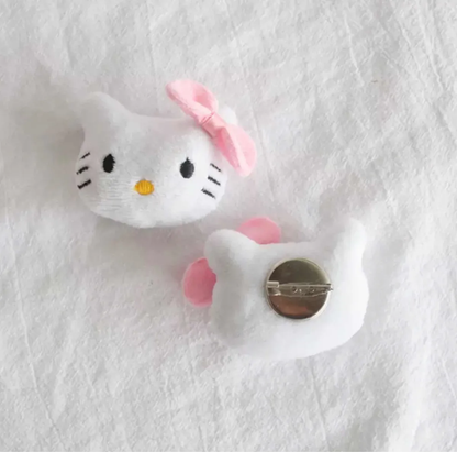 Broche de Peluche Sanrio (Hello Kitty y Amigos)
