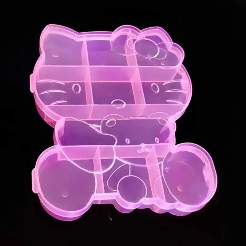 Caja Organizadora Compartimentos Hello Kitty