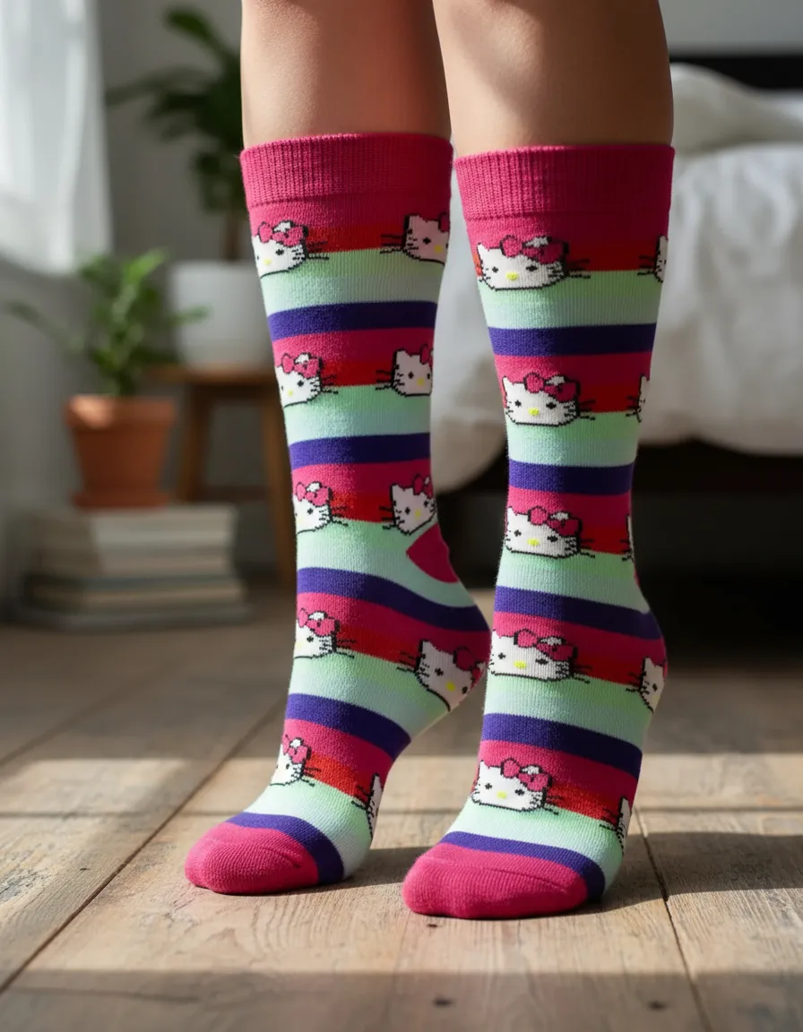 Calcetines Personajes Sanrio Largos 36 cm