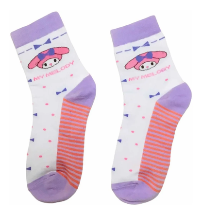 Calcetines Personajes Sanrio (Talla 34-38)