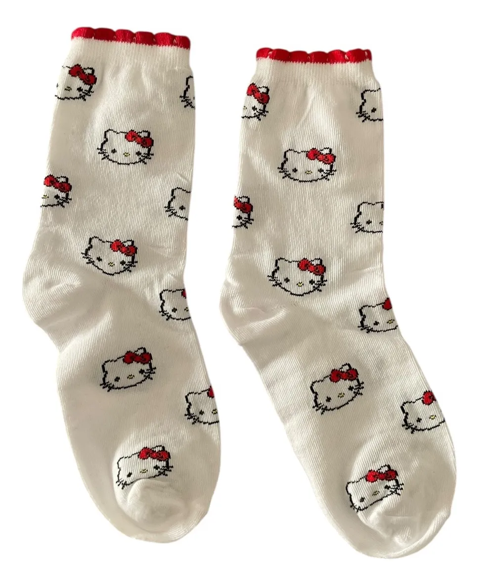 Calcetines Tobilleros Sanrio (Talla 34-38)