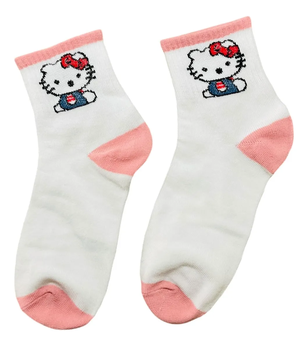 Calcetines Tobilleros Sanrio (Talla 34-38)