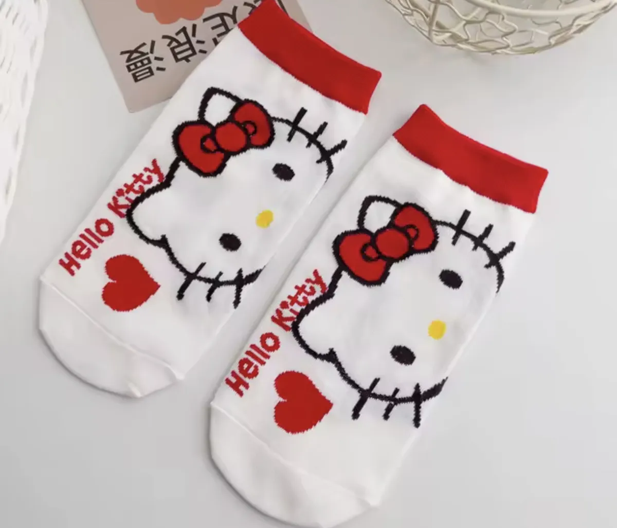 Calcetines Tobilleros Sanrio (Talla 34-38)