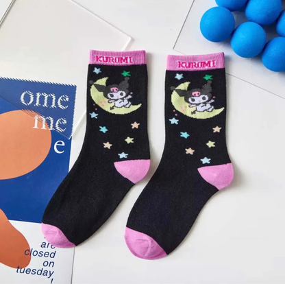 Calcetines Tobilleros Sanrio (Talla 34-38)
