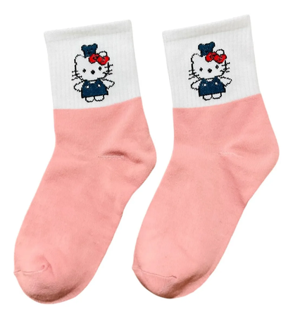 Calcetines Tobilleros Sanrio (Talla 34-38)