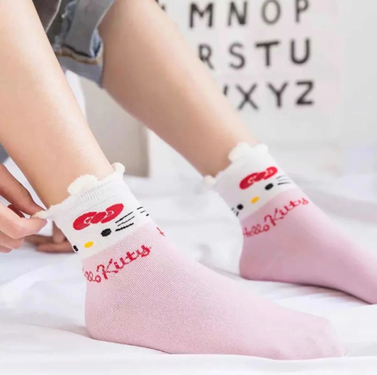 Calcetines Tobilleros Sanrio (Talla 34-38)