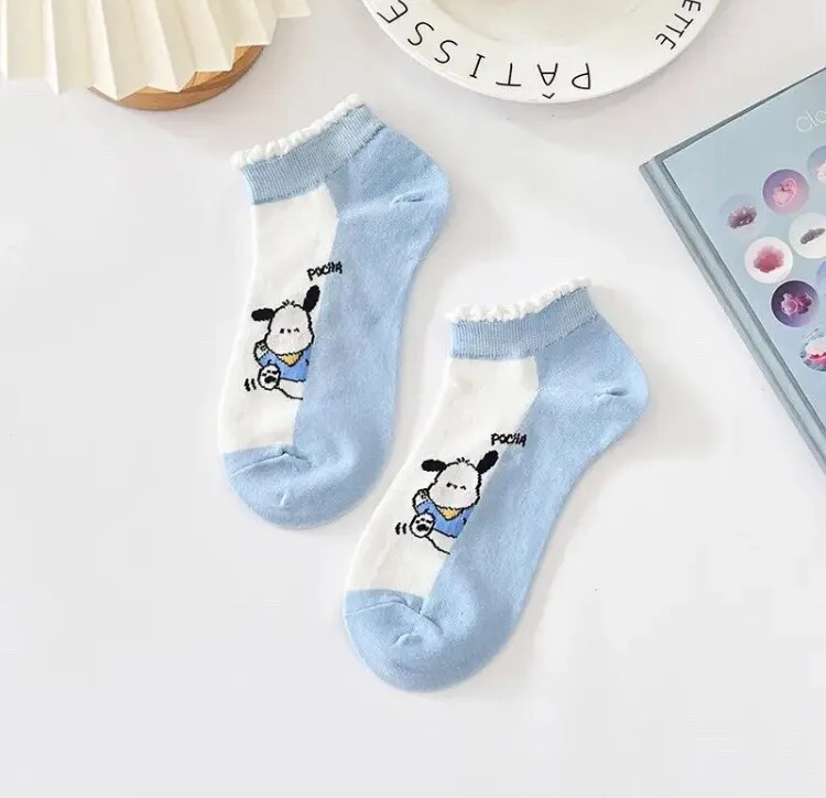 Calcetines Pochacco (Talla estándar 34-38)