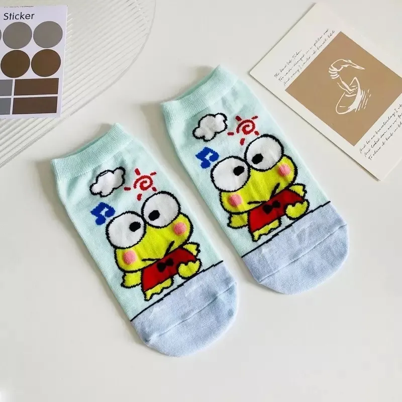 Calcetines Tobilleros Sanrio - Hello Kitty y sus Amigos (talla 35-38)