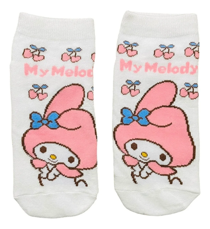 Calcetines Tobilleros Sanrio - Hello Kitty y sus Amigos (talla 35-38)