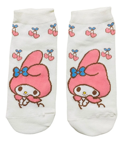 Calcetines Tobilleros Sanrio - Hello Kitty y sus Amigos (talla 35-38)