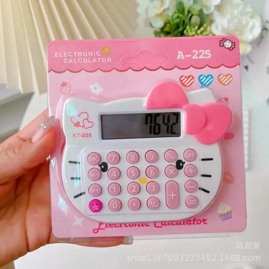 Calculadora 8 dígitos Hello Kitty & Kuromi