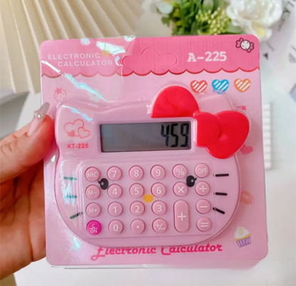 Calculadora 8 dígitos Hello Kitty & Kuromi