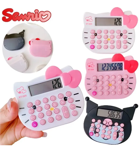 Calculadora 8 dígitos Hello Kitty & Kuromi