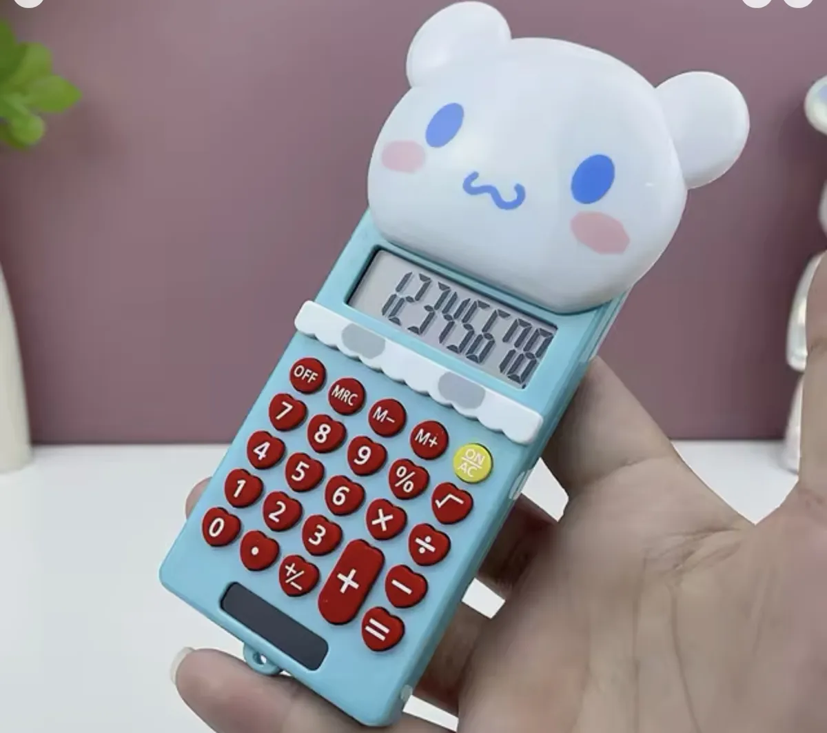 Calculadora Básica Personajes Sanrio (13 x 7 cm)