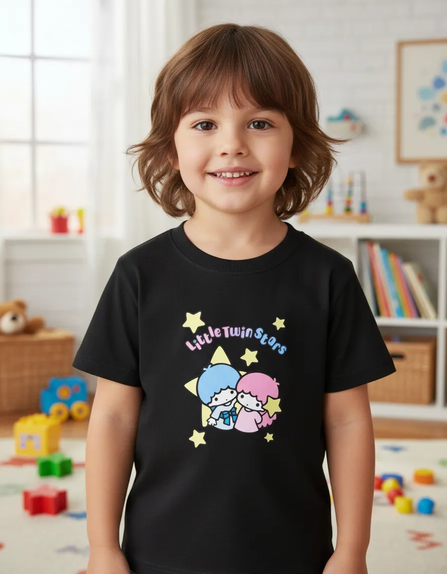 Polera Infantil Hello Kitty & Friends – Algodón Suave Talla 7