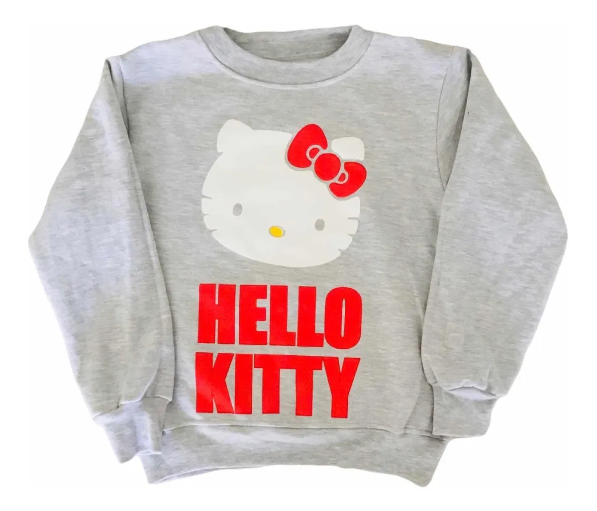 Polerón Hello Kitty Niña Invierno Afranelado
