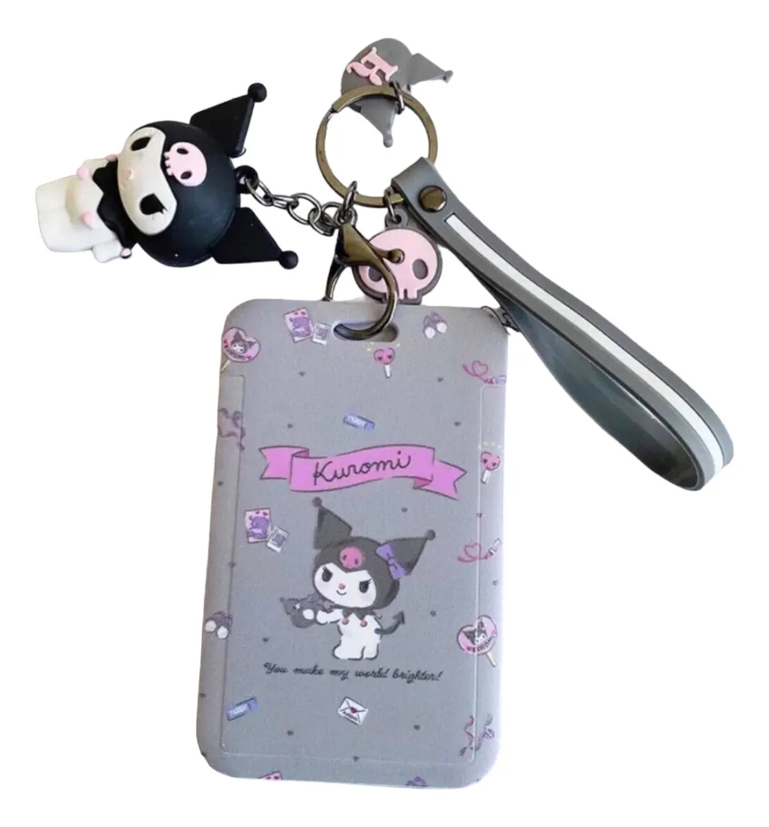 Porta Credencial Sanrio+ Llavero Decorativo