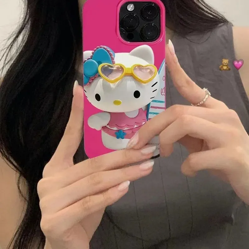 Carcasa Hello Kitty Playera 3D para iPhone