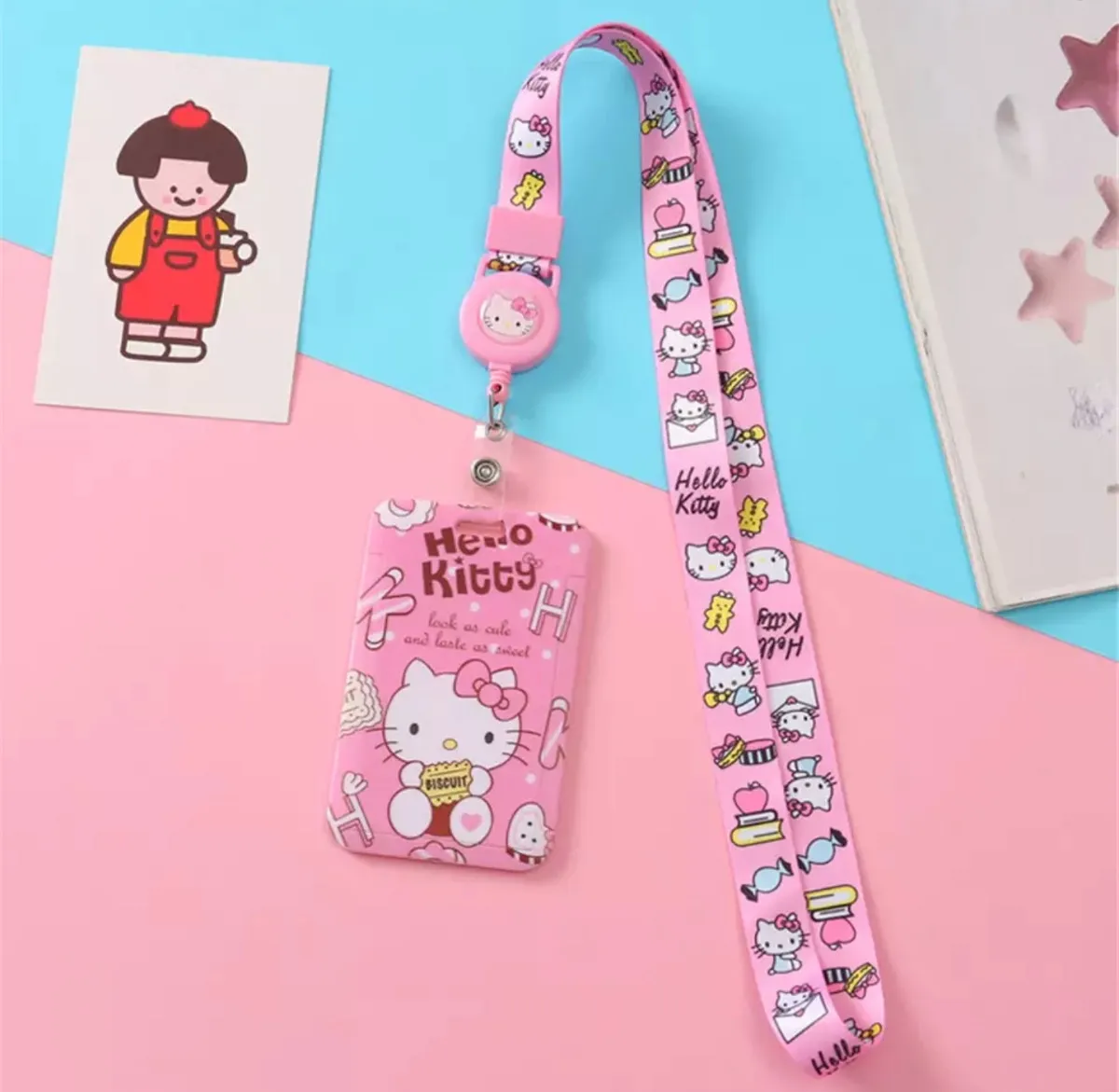 Porta Credencial Plástico Sanrio
