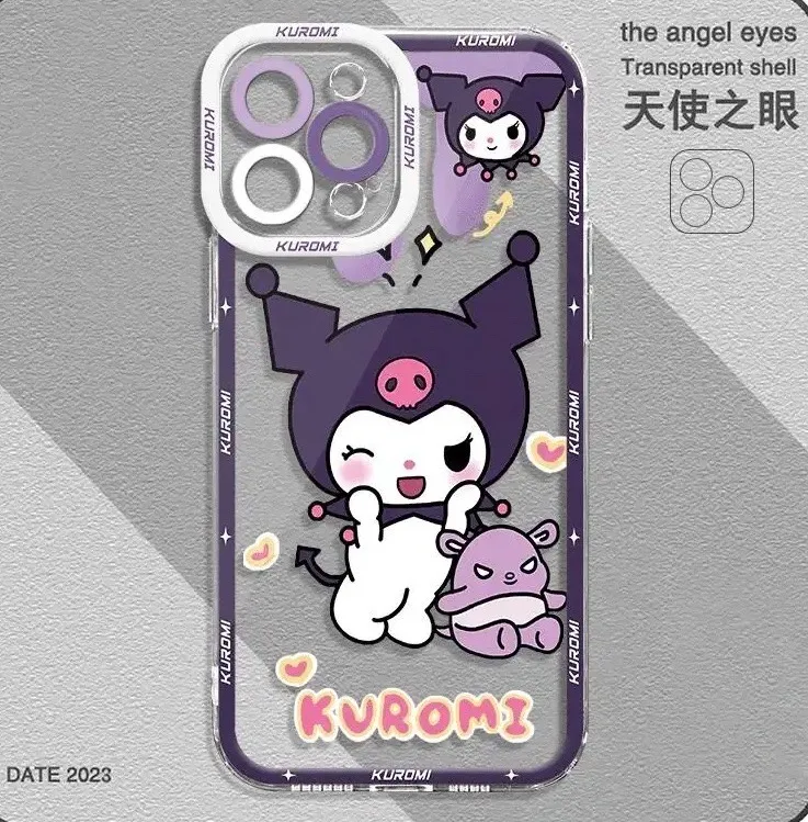 Carcasa Kuromi para iPhone (varios modelos)