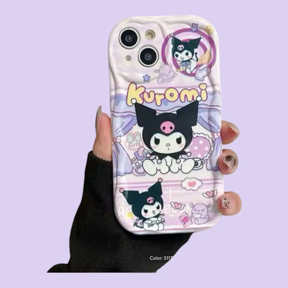 Carcasa Kuromi para iPhone (varios modelos)