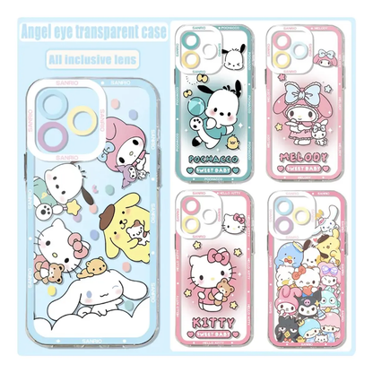 Carcasa Personajes Sanrio para iPhone