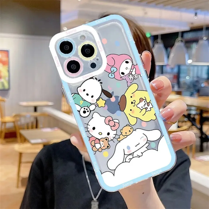 Carcasa Personajes Sanrio para iPhone
