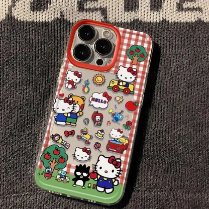 Carcasa Personajes Sanrio para iPhone
