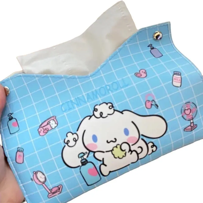 Porta Pañuelos Desechables Personajes Sanrio