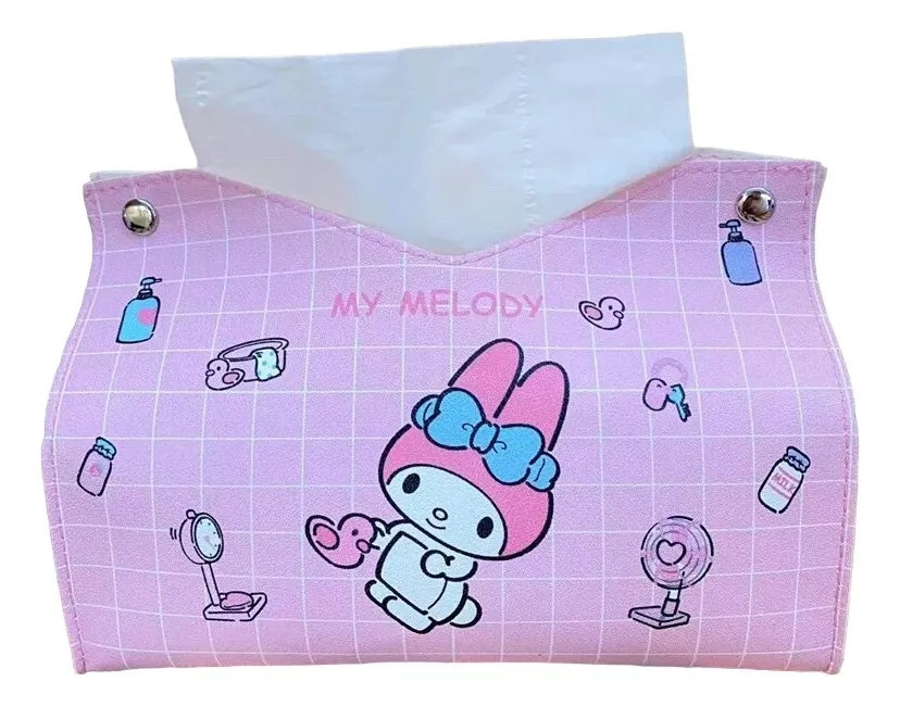 Porta Pañuelos Desechables Personajes Sanrio