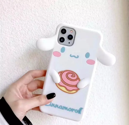 Carcasa de Silicona de Personajes Sanrio para iPhone 12
