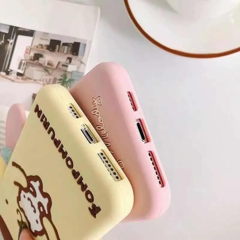 Carcasa de Silicona de Personajes Sanrio para iPhone 12
